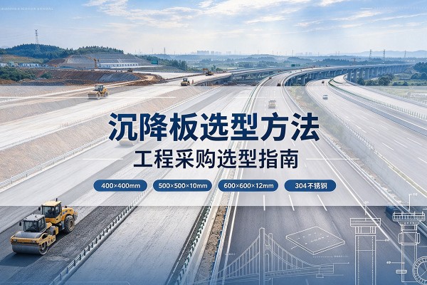 崂山沉降板选择方法