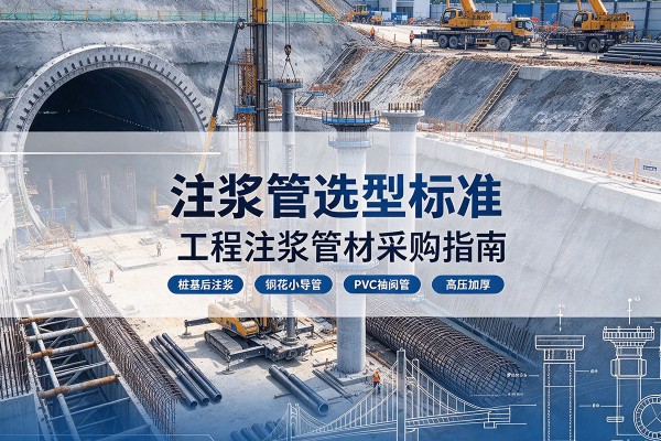 崂山注浆管选型标准