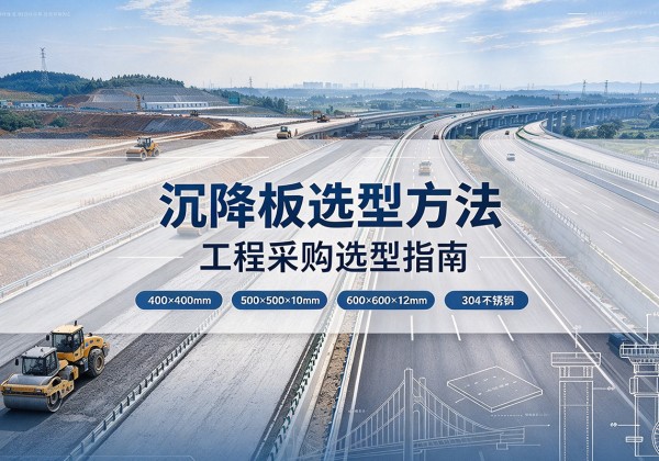 崂山沉降板选择方法
