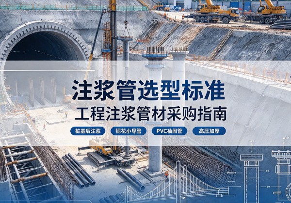 崂山注浆管选型标准